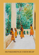 Indlæs billede til gallerivisning Munkedrenge i Siem Reap - Laura Tams B. Plakater 
