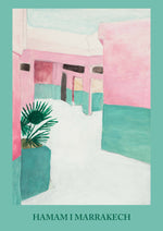Indlæs billede til gallerivisning Hamam i Marrakech - Laura Tams B. Plakater 
