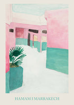 Indlæs billede til gallerivisning Hamam i Marrakech - Laura Tams B. Plakater 
